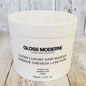 Gloss Moderne Clean Luxury Hair Masque 4oz. Mask Sulfate/Paraben Free and Vegan